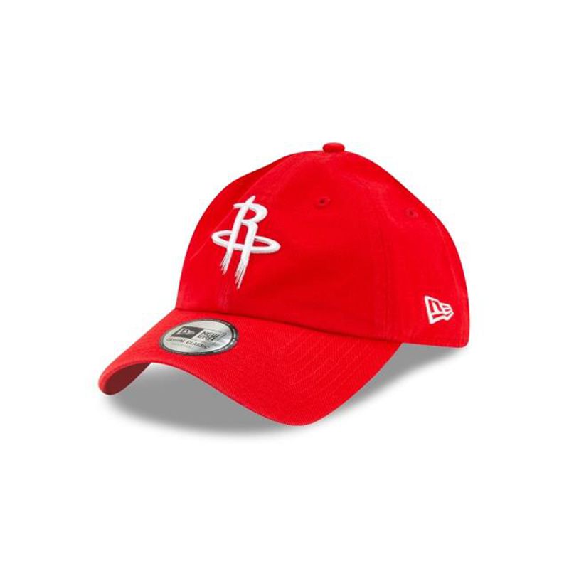 NBA Houston Rockets Casual Classic Adjustable (GQR0411) - Red New Era Caps